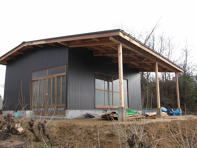 高野和男様　納屋新築 010