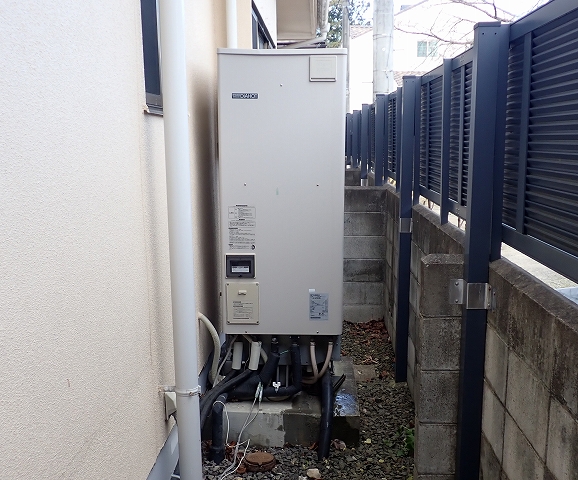 エコキュートの入替前