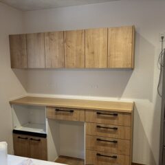 カップボード取付後