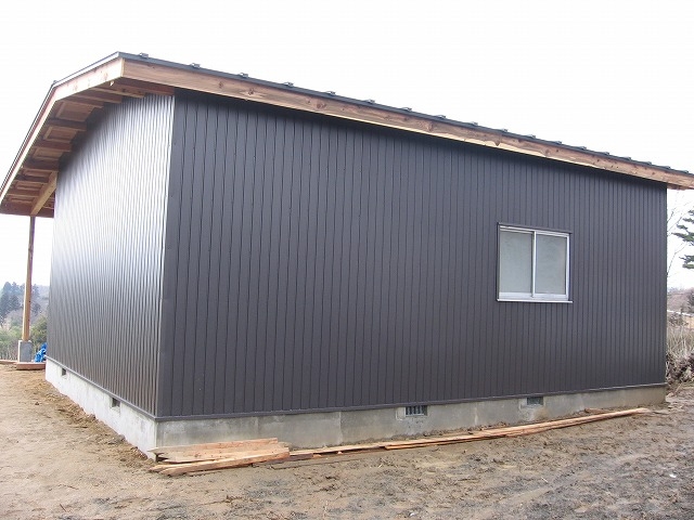 高野和男様　納屋新築 009