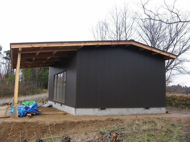 高野和男様　納屋新築 008